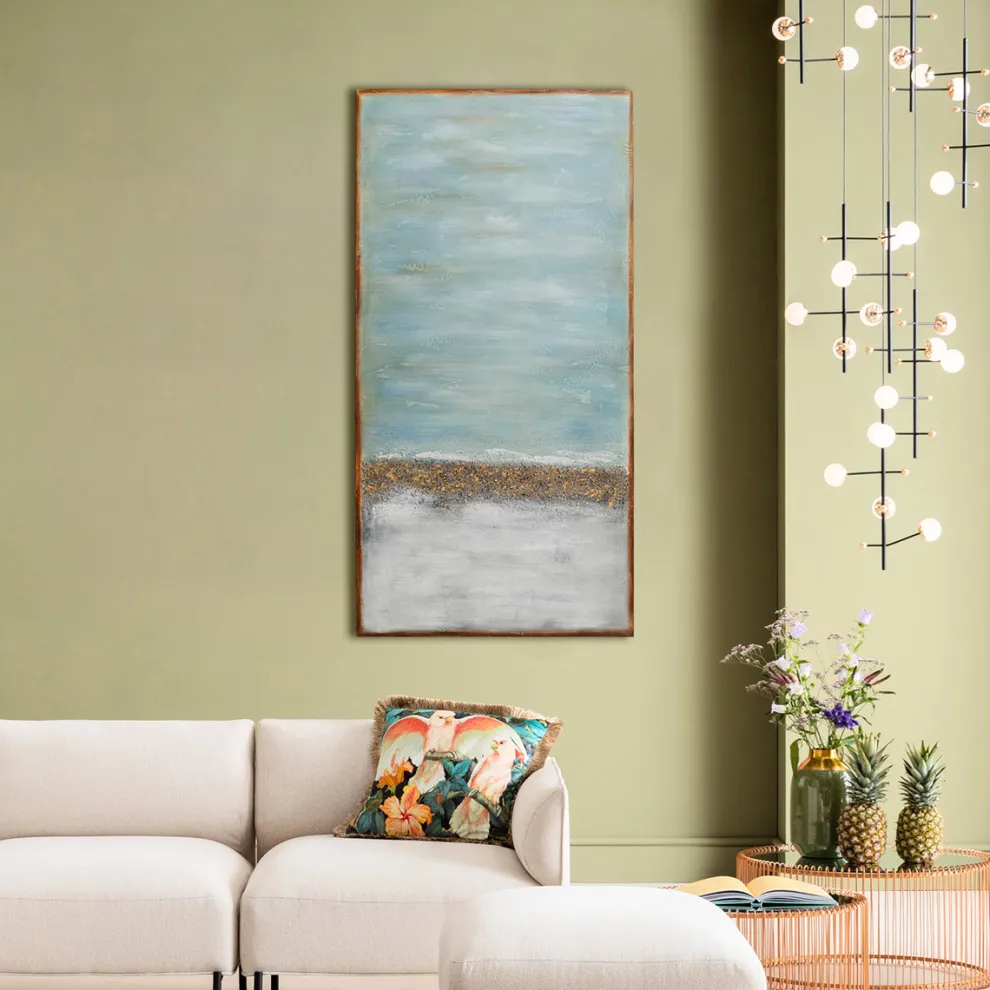 Acrylschilderij Abstract Horizon 200x100cm