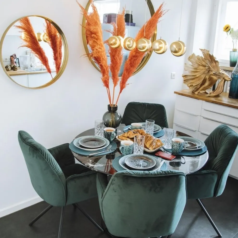 Armleunstoel Mila Groen