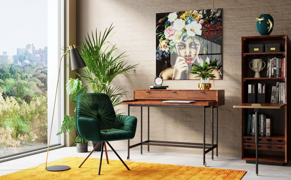 Armleunstoel Mila Groen