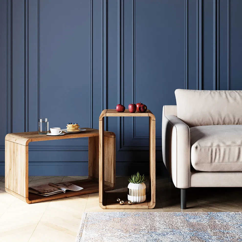 Authentieke Cuben Rechthoek (2-delig)