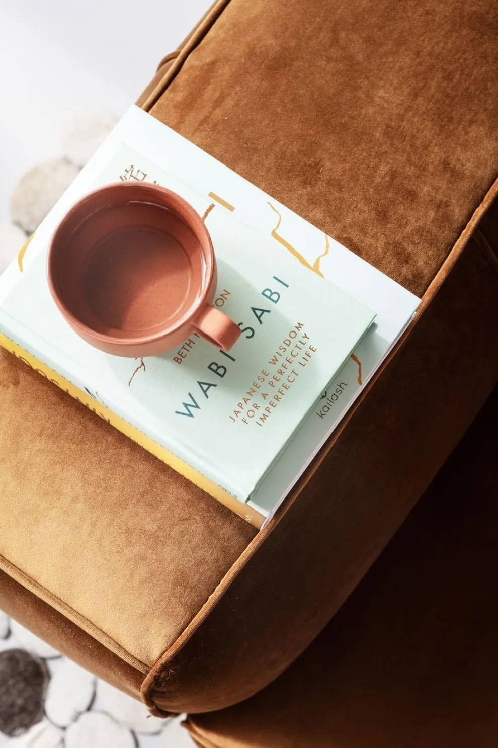 Bank Cubetto 3-Zits Fluweel Bruin