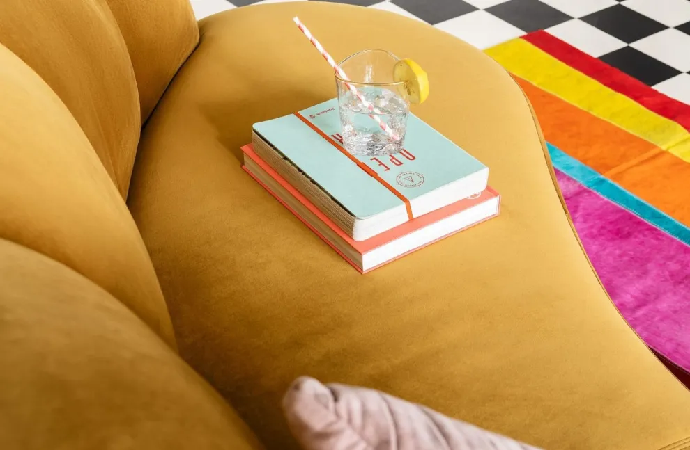 Bank Dschinn 3-Zits Amber 233cm