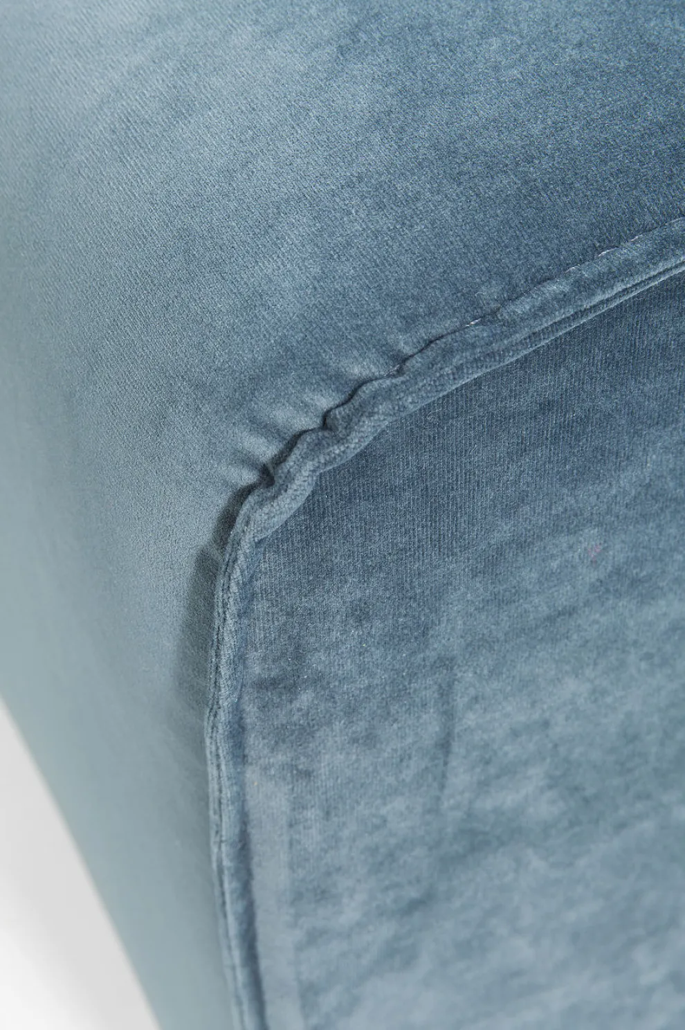 Bank Infinity Fluweel Oceaan Rechts