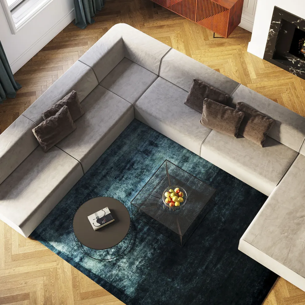 Bank Infinity Miami Grijs 417cm