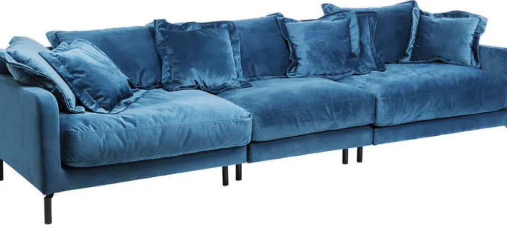 Bank Lullaby 3-Zits Petrol-Blauw