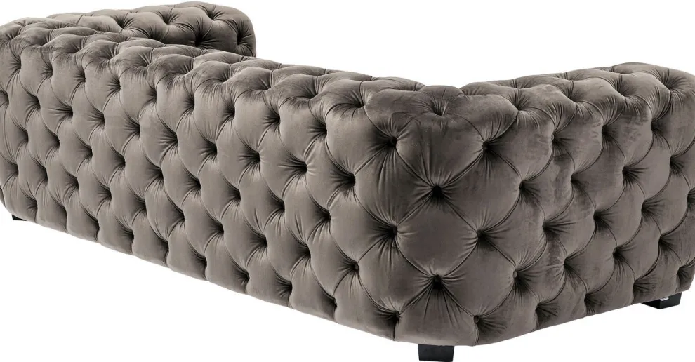 Bank Metropol 3-Zits Grijs 238cm