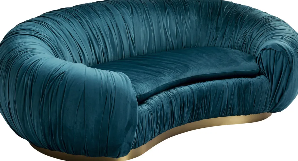 Bank Perugia 2-zits Emerald 195cm