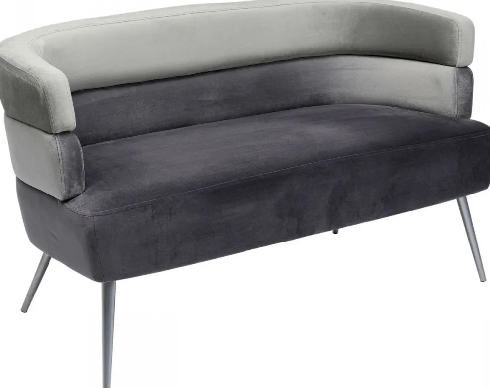 Bank Sandwich 2-Zits Grijs