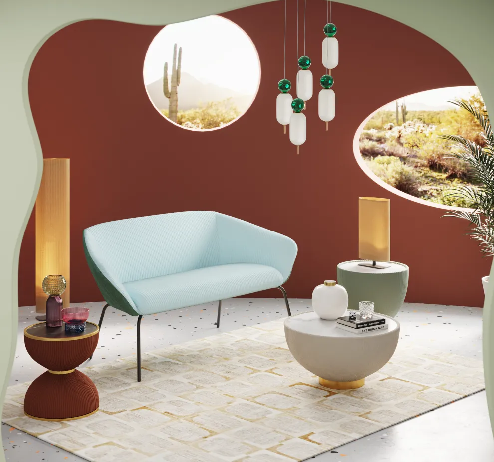 Bank 2-Seater Ballabile 163cm