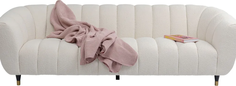 Bank Spectra 3-zits White 245cm