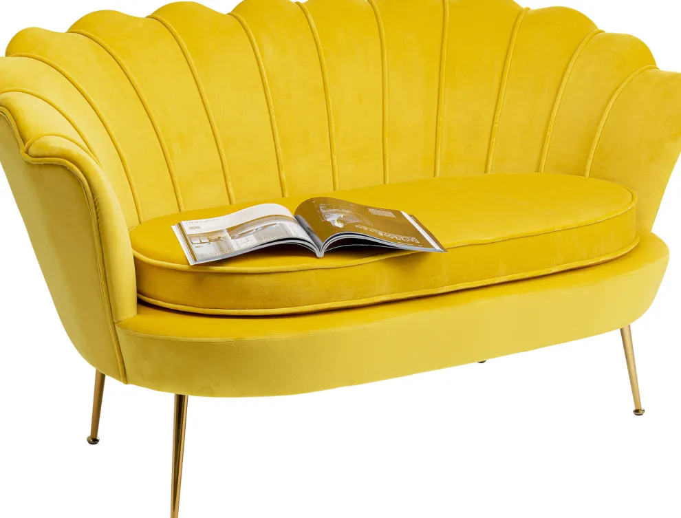 Bank Water Lily 2-Zits Geel 132cm