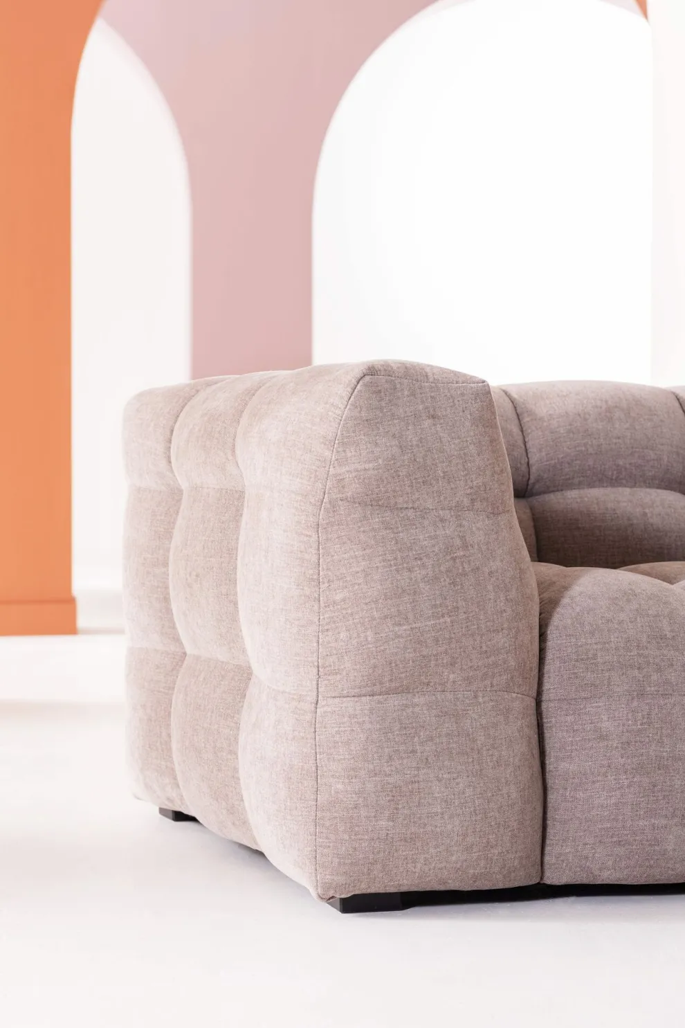 Bank 3-zits Salamanca Grey 240cm