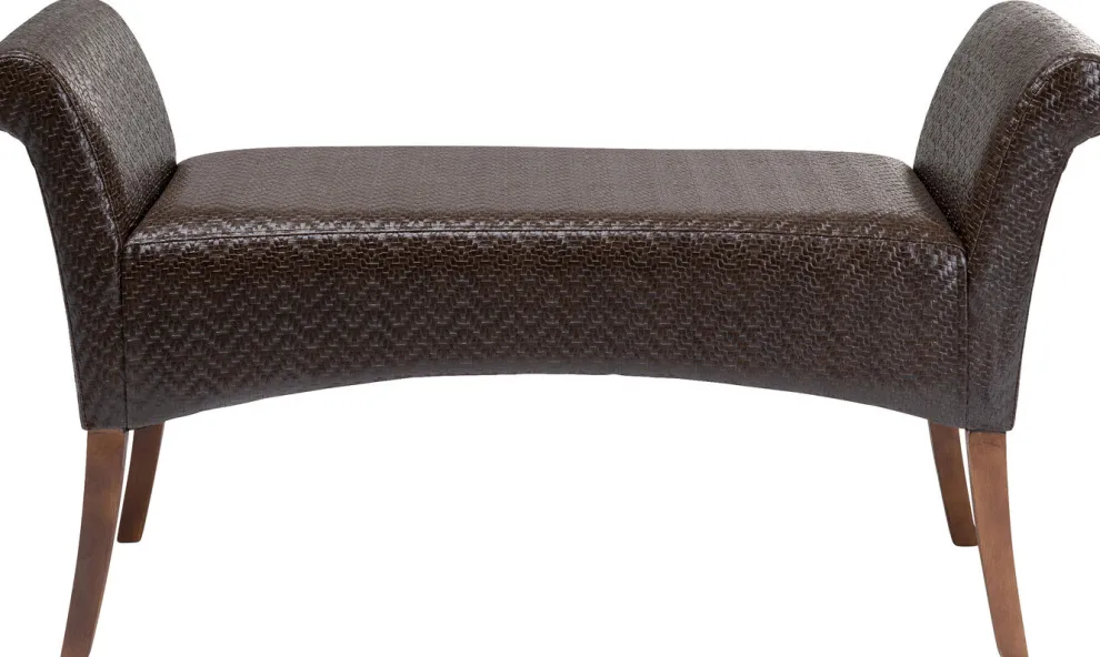 Bankje Motley Zigzag Brown