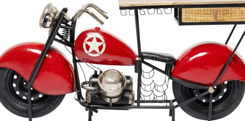 Bar Motorbike Red