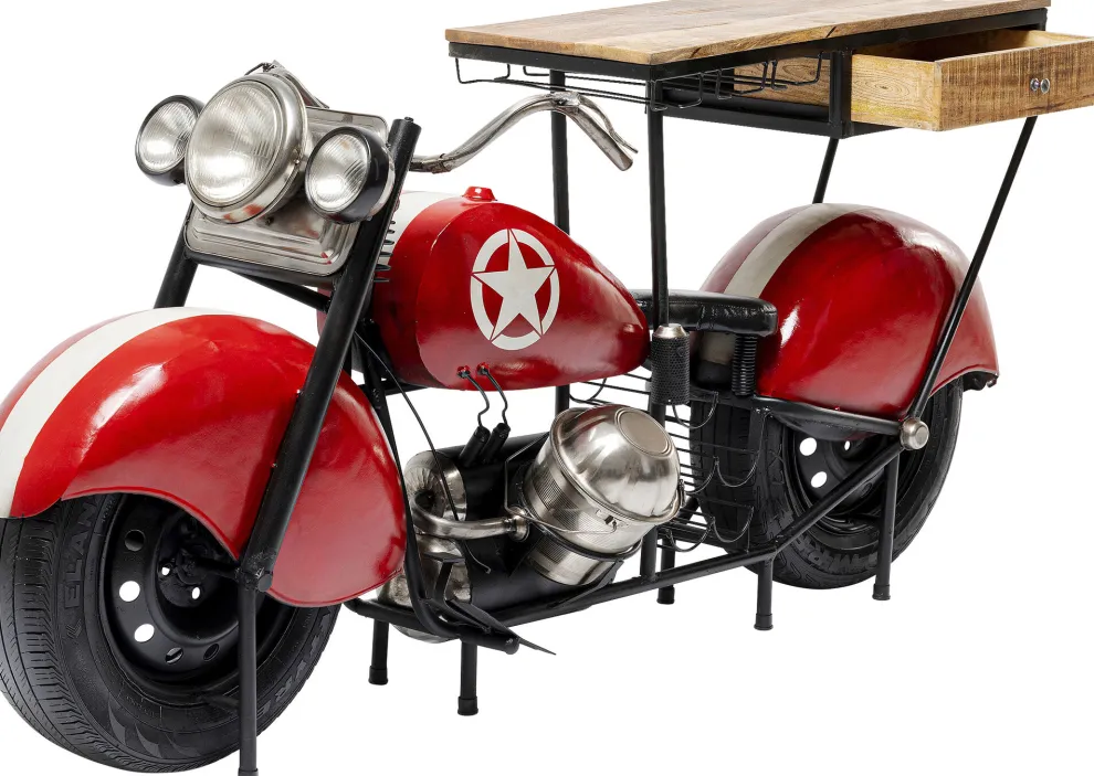 Bar Motorbike Red