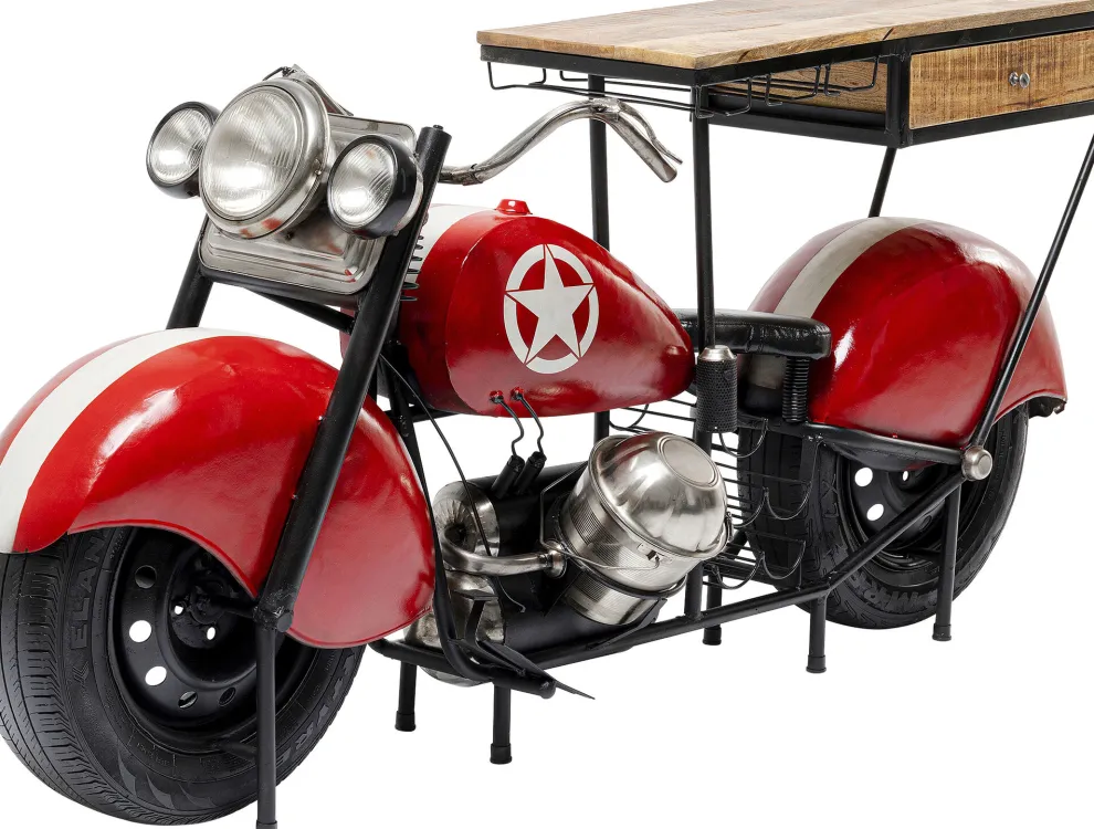 Bar Motorbike Red