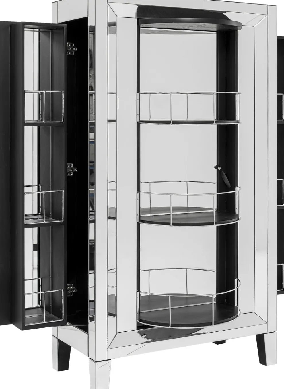 Barkast Luxury Champagne Hoogstaand 84x152cm