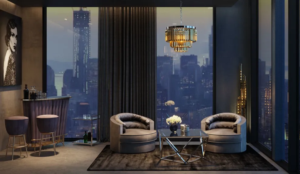 Barkruk After Work Chroom