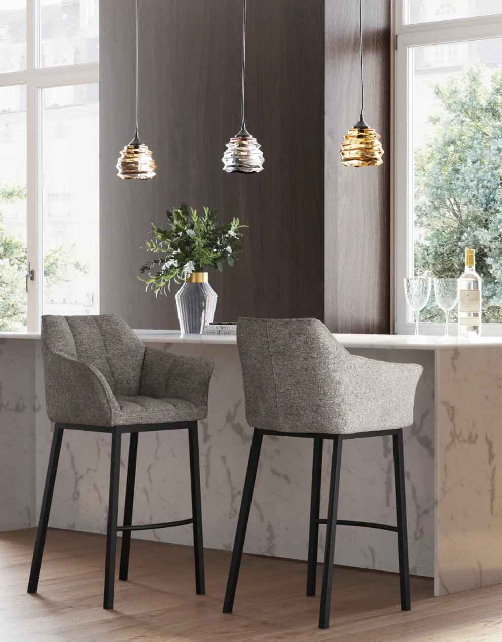 Barkruk Thinktank Vier Poten