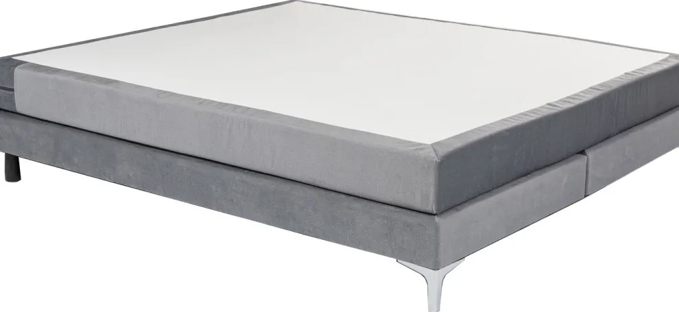 Base Boxspringbed Benito Grey 180x200cm