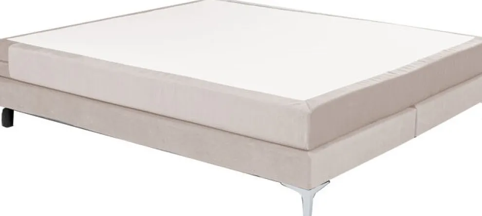 Base Boxspringbed Benito Cream 160x200cm