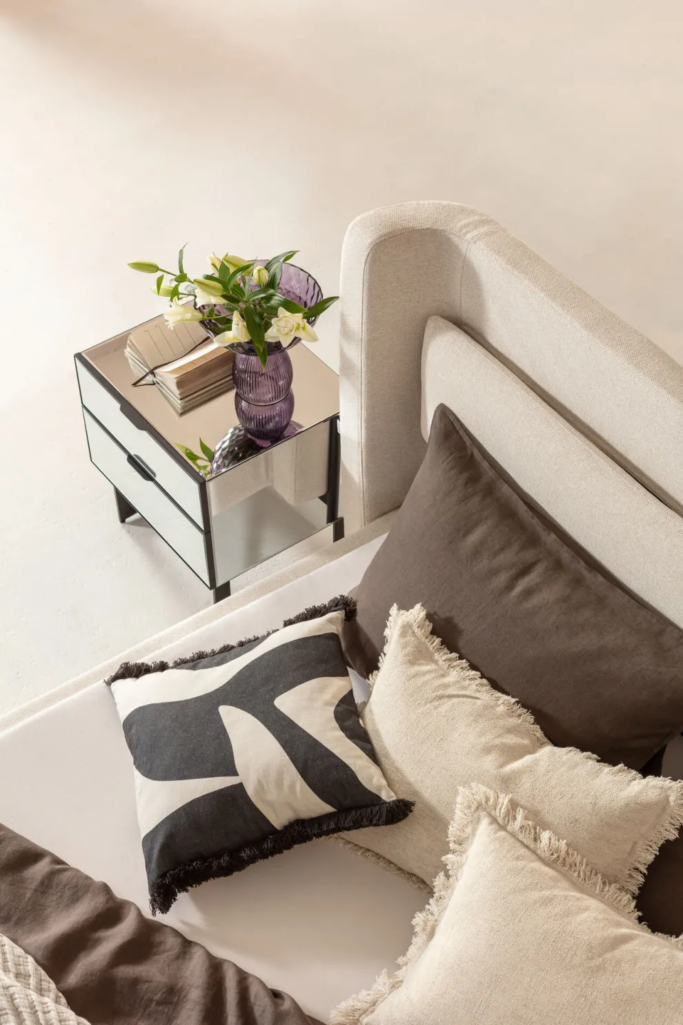 Bed Tivoli Ecru 160x200cm