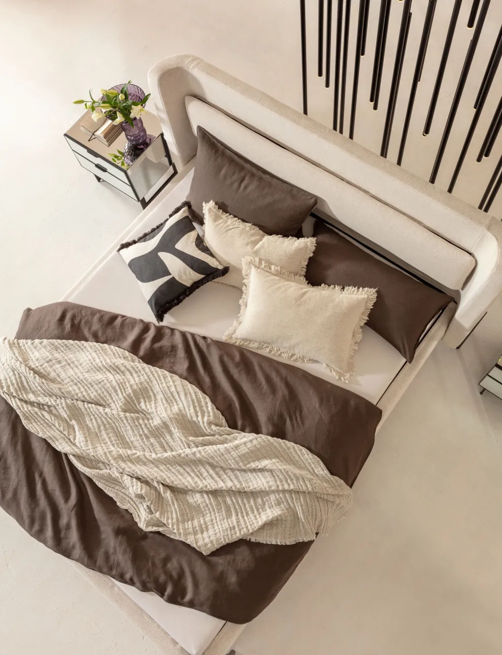 Bed Tivoli Ecru 160x200cm