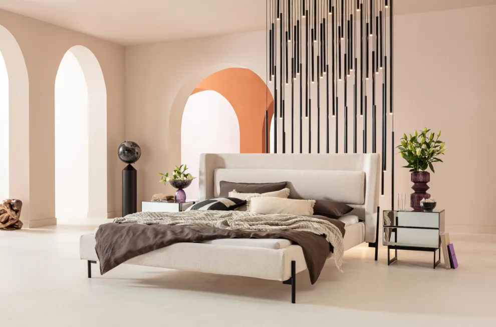 Bed Tivoli Ecru 160x200cm