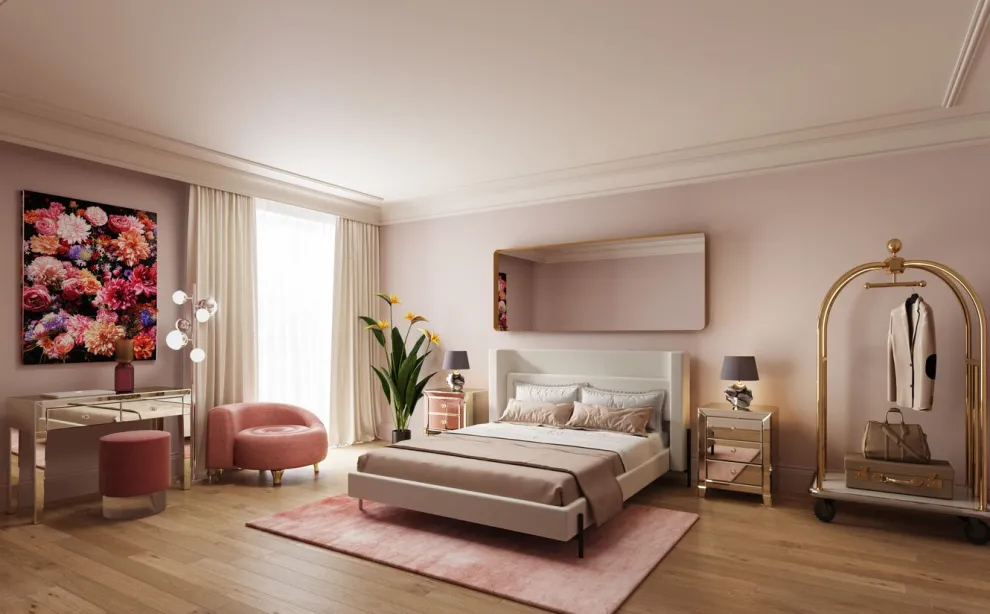 Bed Tivoli Ecru 160x200cm