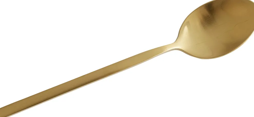 Bestek Gloria Mat Goud (16 Stuks)