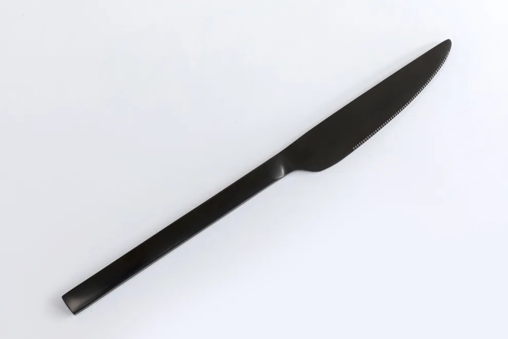 Bestek Gloria Mat Zwart (16 Stuks)