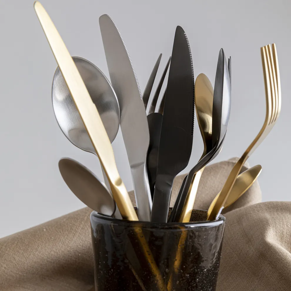 Bestek Gloria Mat Zilver (16 Stuks)