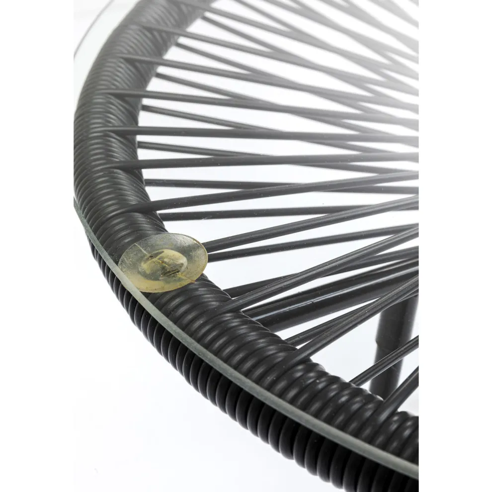 Bijzettafel Acapulco Zwart