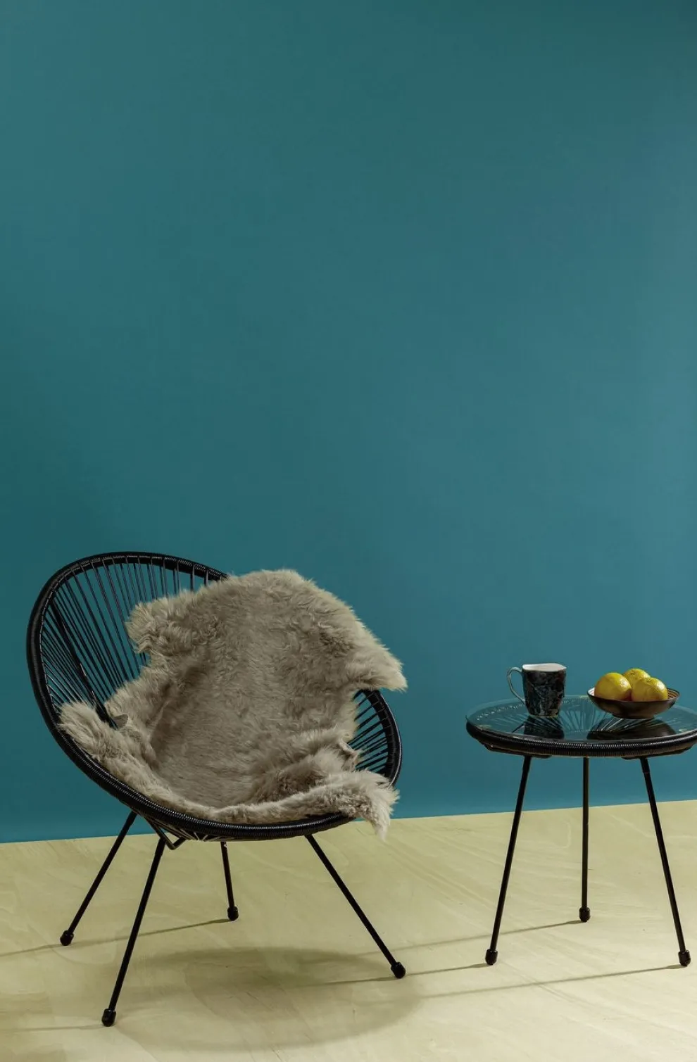 Bijzettafel Acapulco Zwart