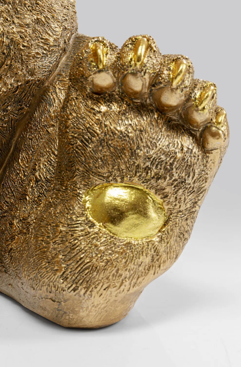 Bijzettafel Animal Beer Goud 35x34cm