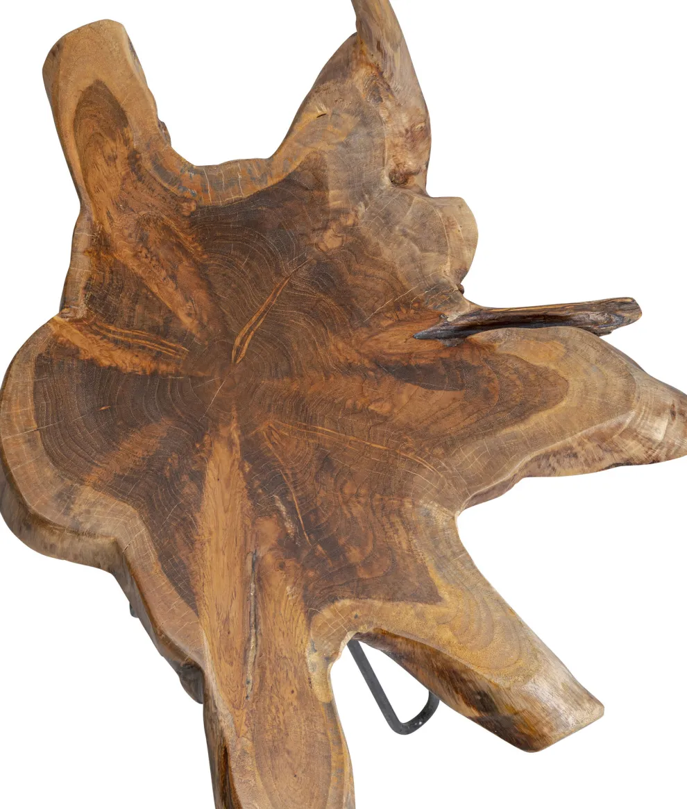 Bijzettafel Aspen Natuur 50x50cm