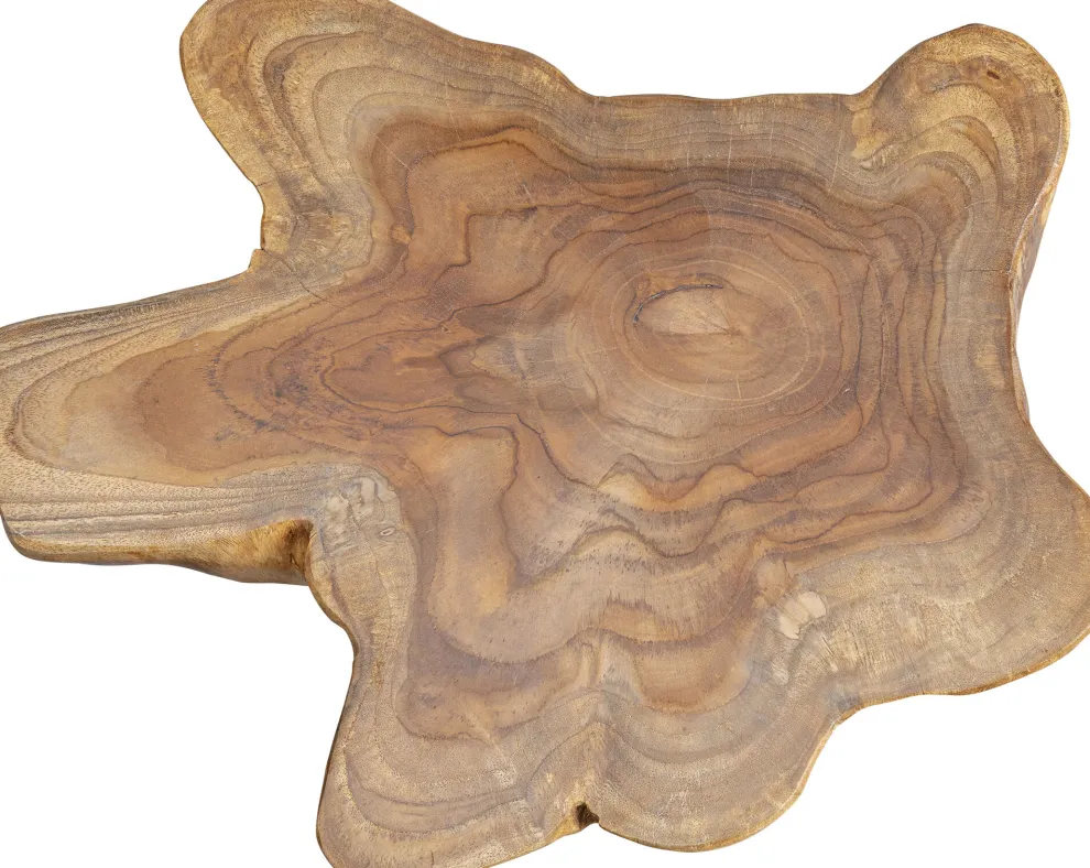 Bijzettafel Aspen Natuur 50x50cm