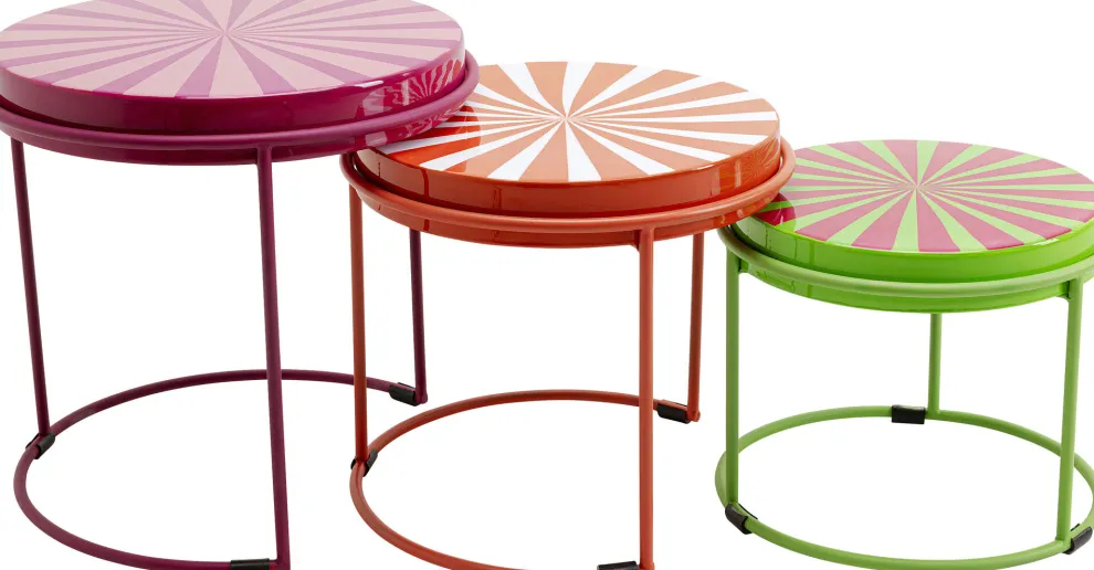 Bijzettafel Good Vibes (3/set)