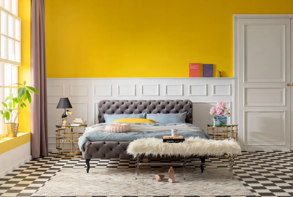 Bijzettafel Jupiter Goud Ø55cm