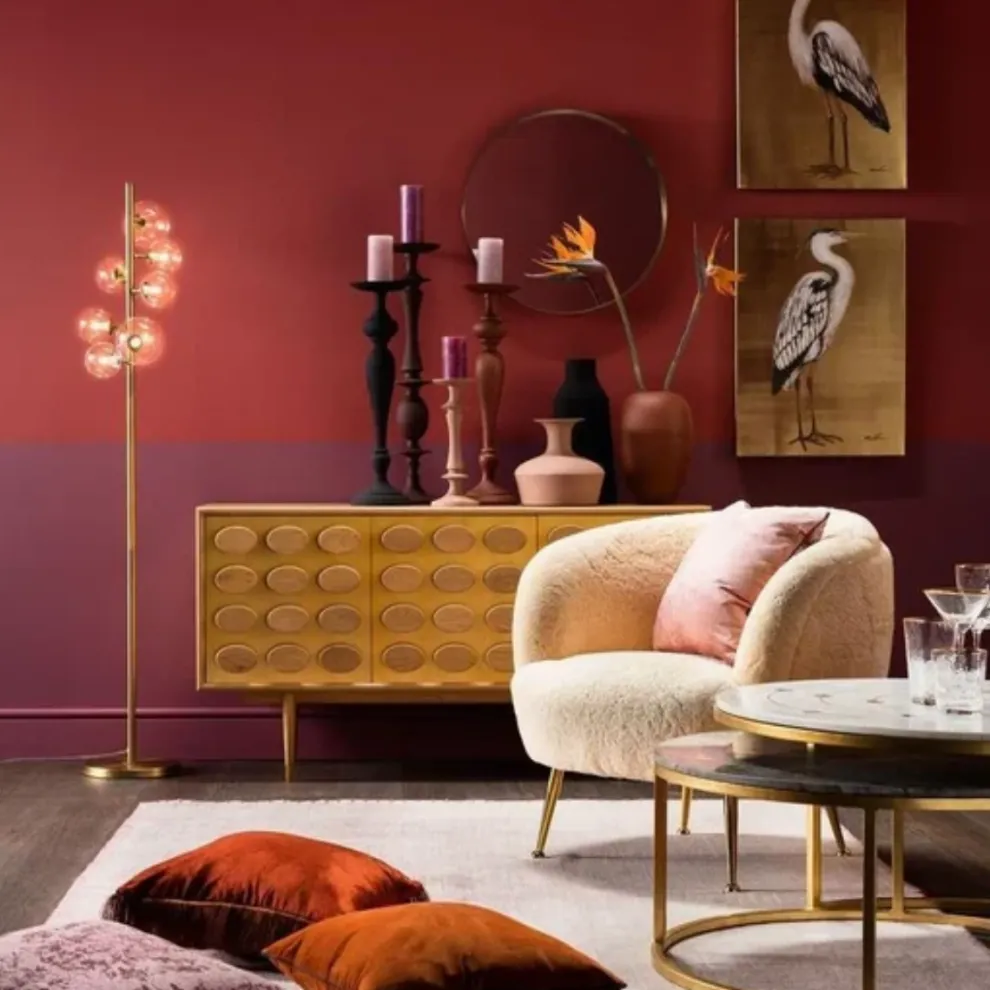 Bijzettafel Mystic Rond (2-delig) Ø90cm