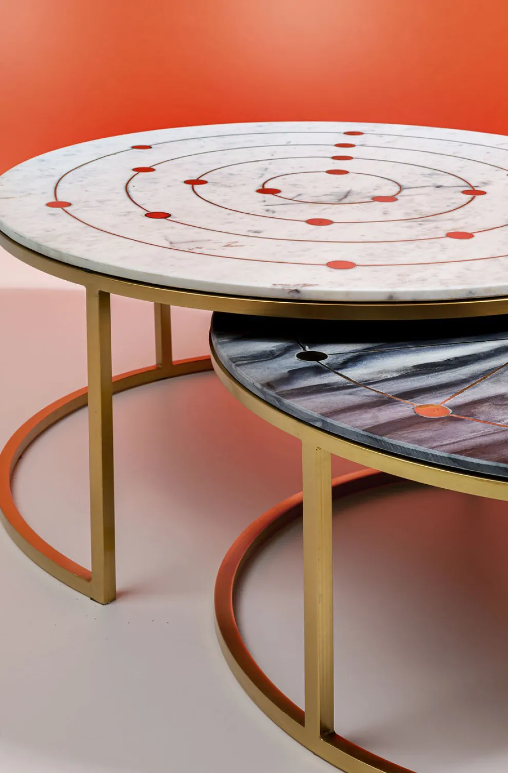 Bijzettafel Mystic Rond (2-delig) Ø90cm