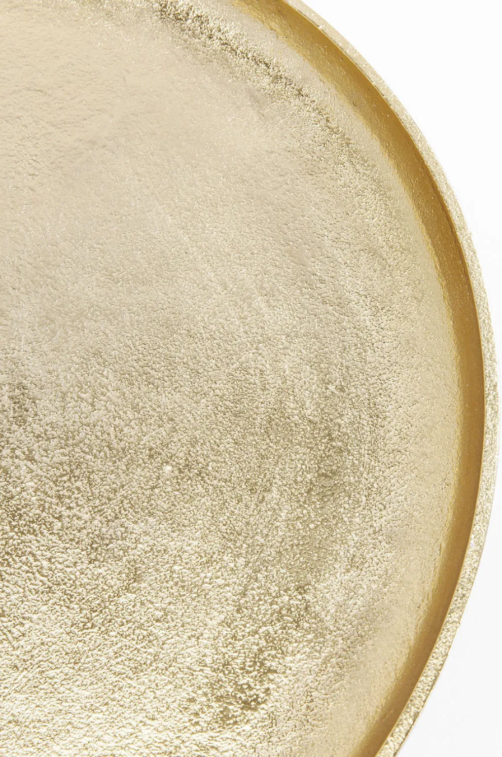 Bijzettafel Plateau Uno Messing Ø45cm