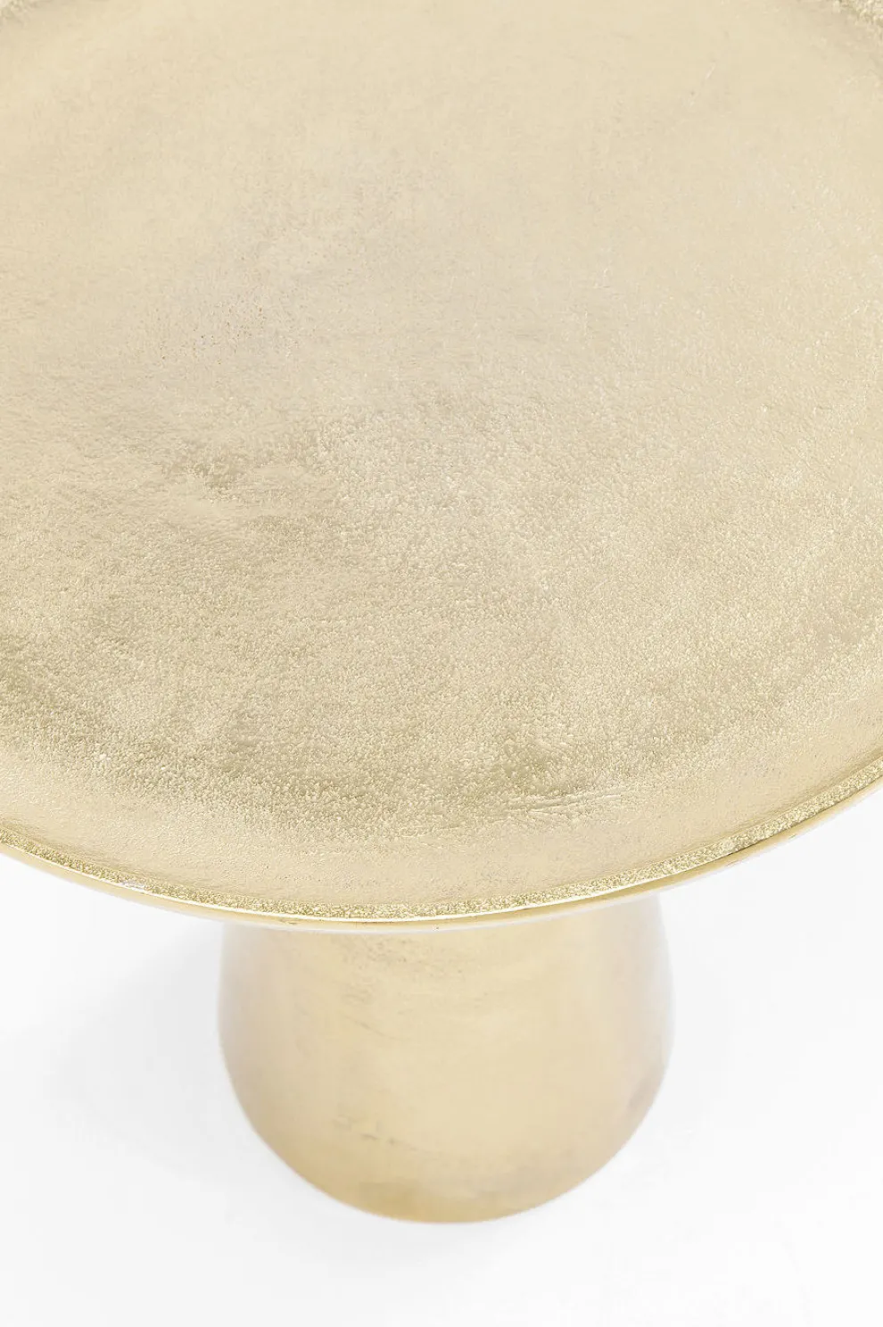 Bijzettafel Plateau Uno Messing Ø45cm