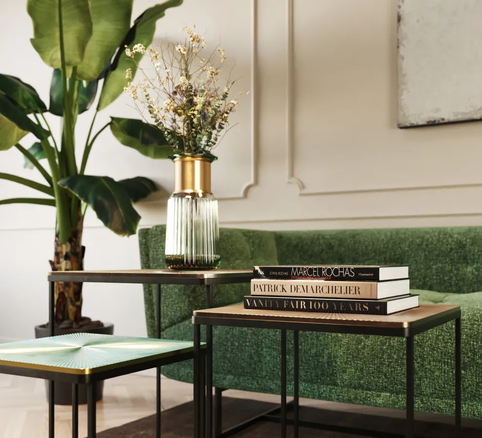 Bijzettafel Ray Vierkant (3-delig)