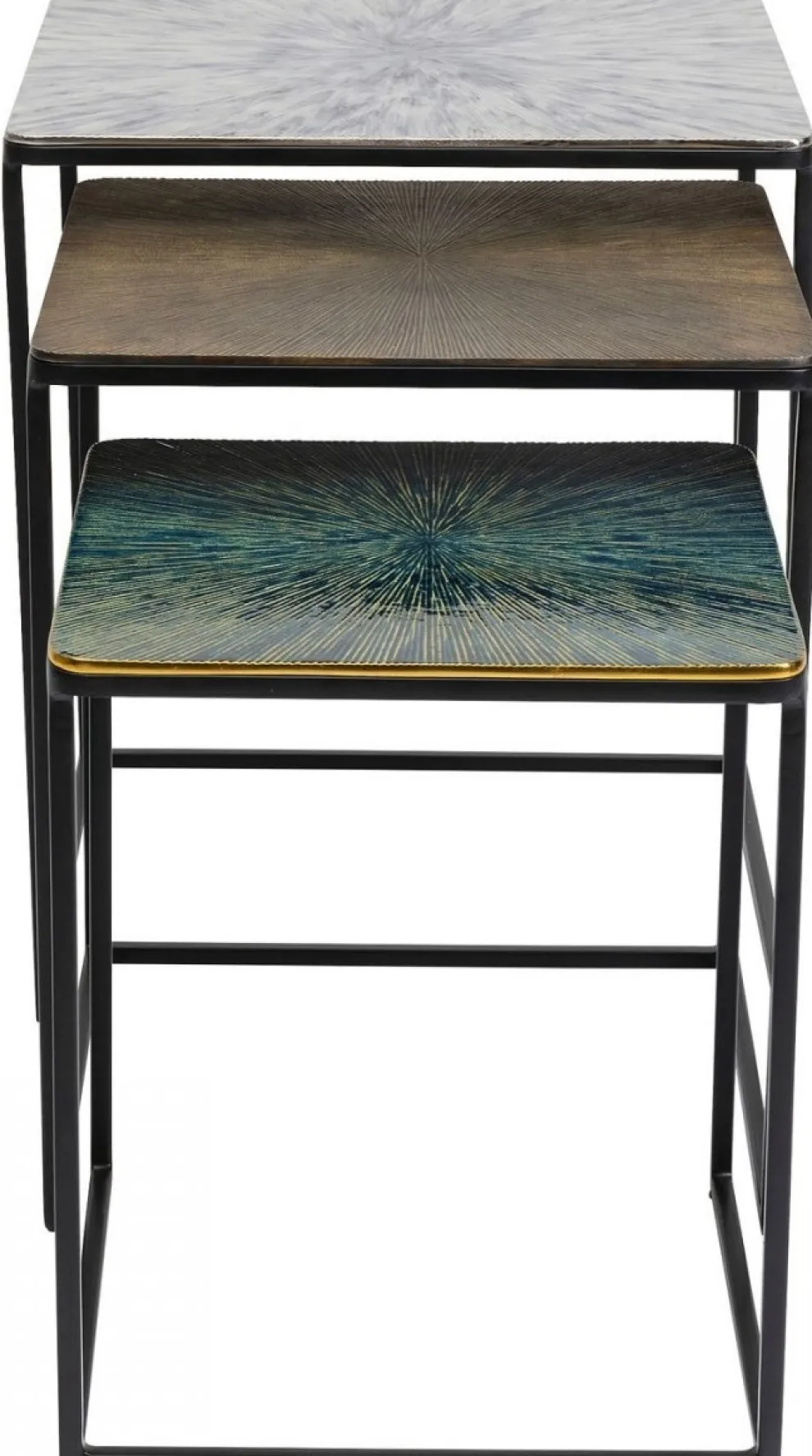 Bijzettafel Ray Vierkant (3-delig)