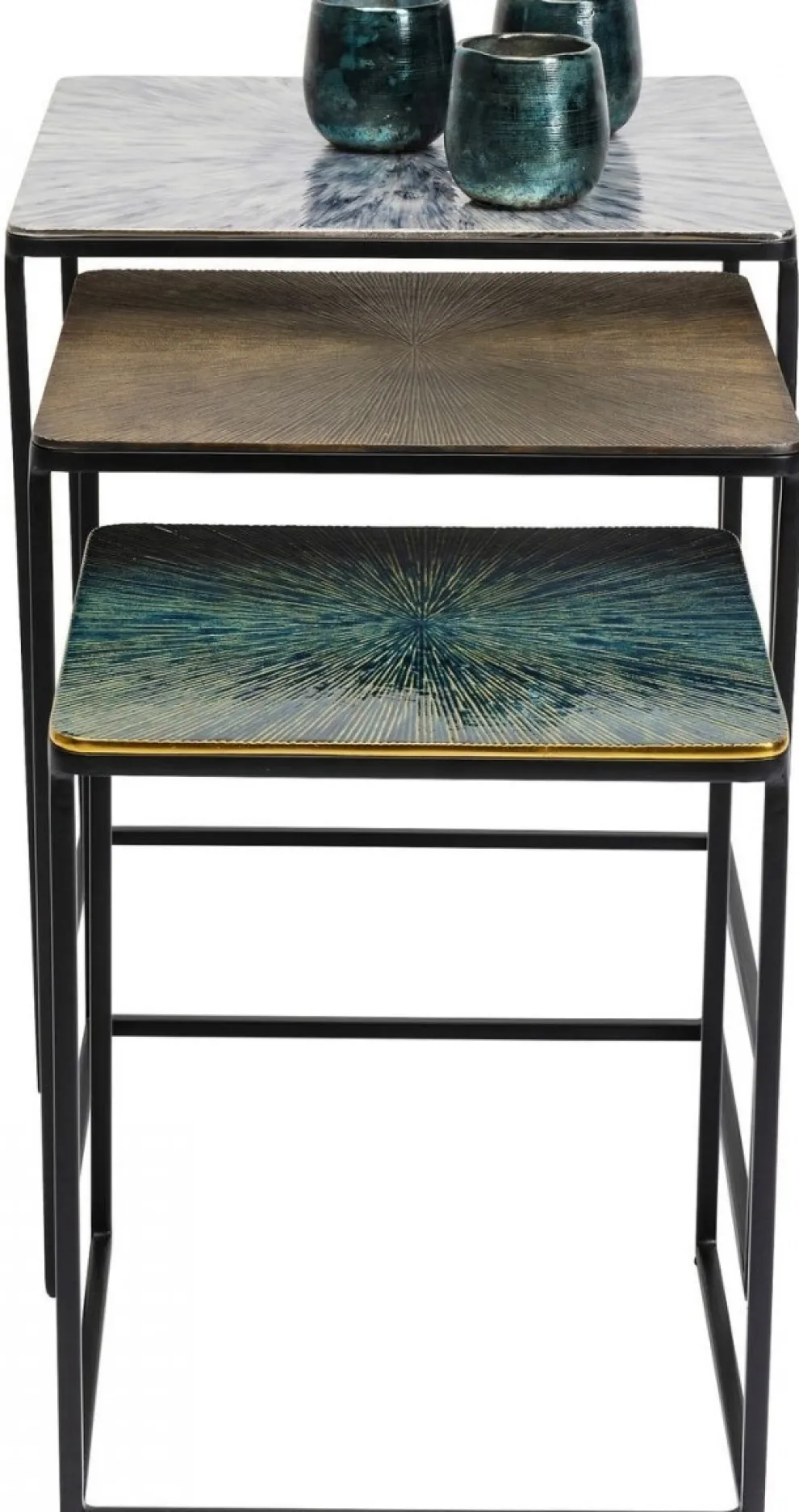 Bijzettafel Ray Vierkant (3-delig)