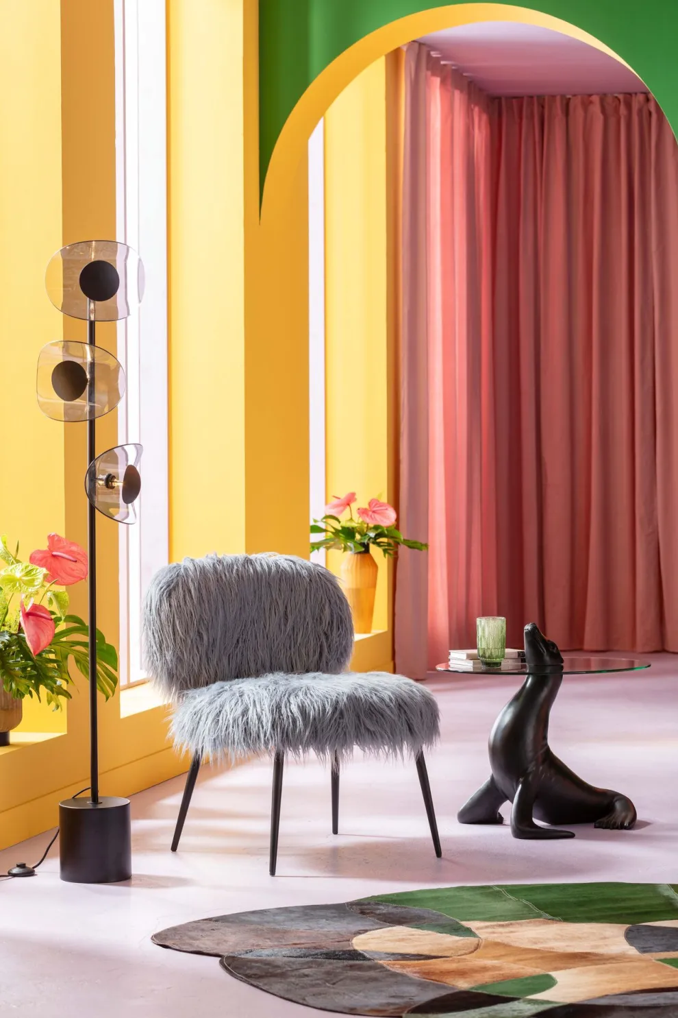 Bijzettafel Sea Lion Ø50cm