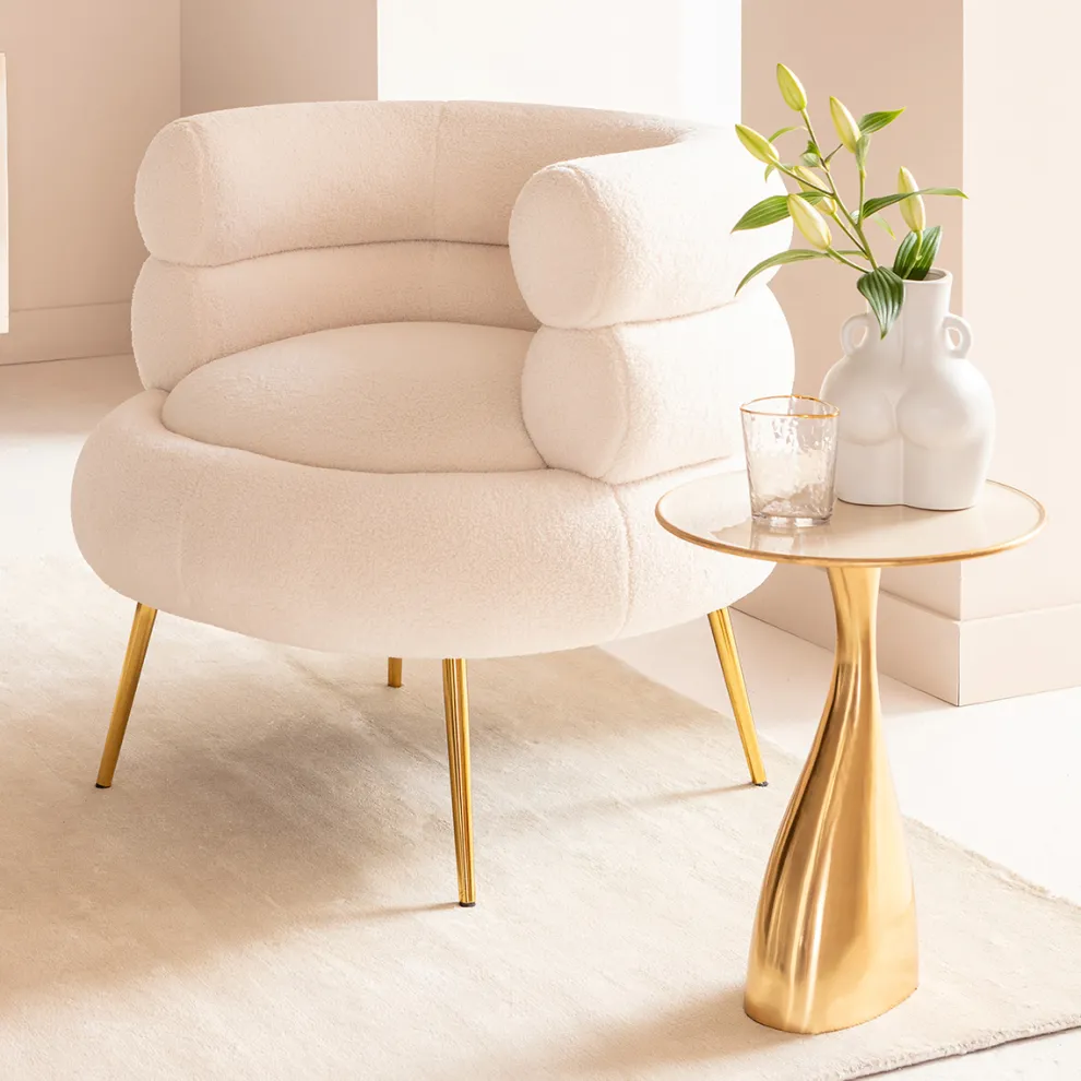 Bijzettafel Spacey Gold Ø36cm