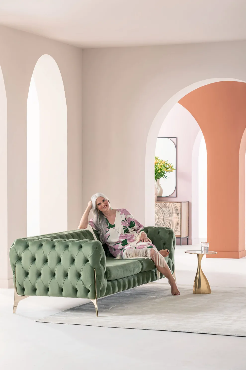 Bijzettafel Spacey Gold Ø36cm