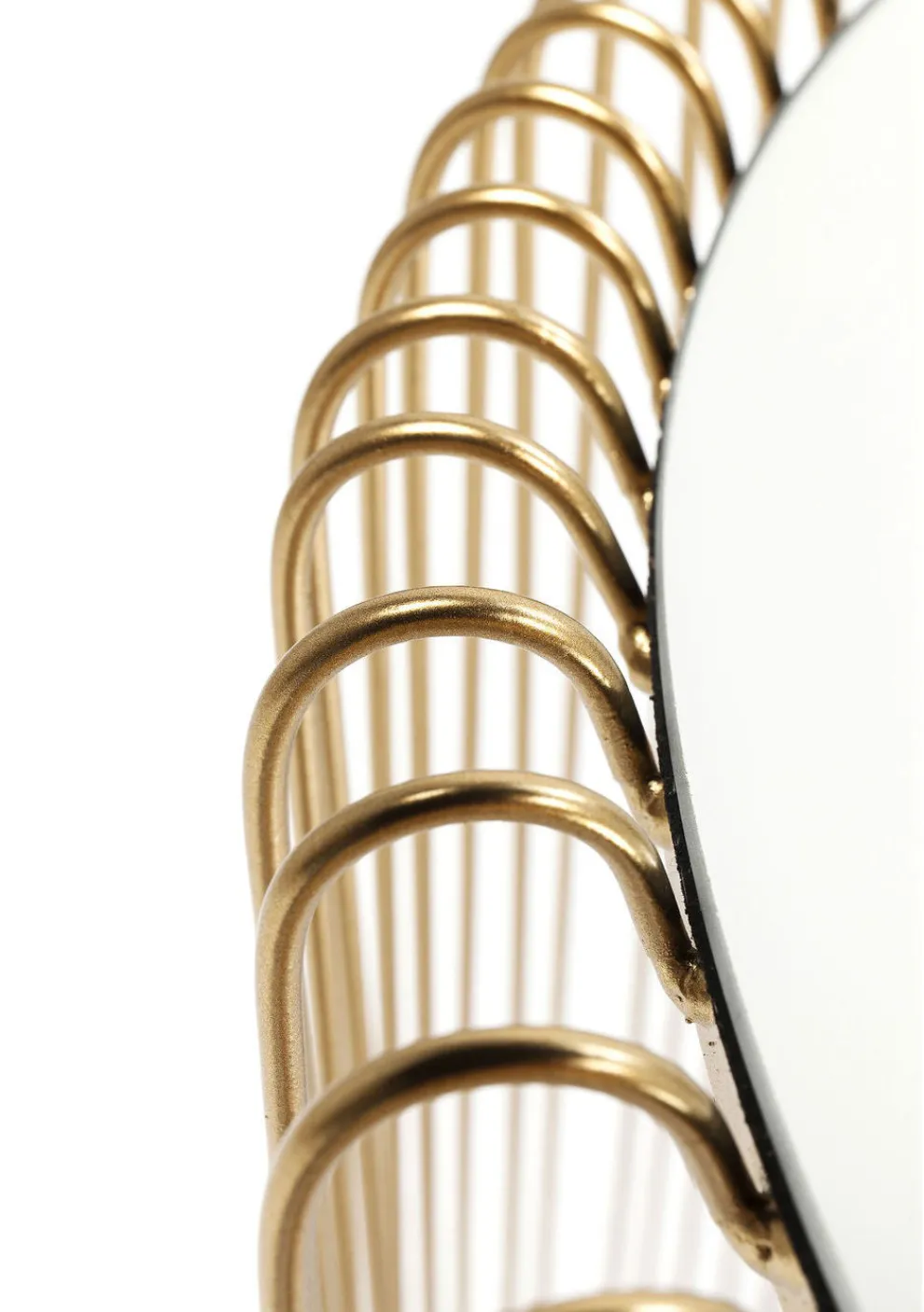 Bijzettafel Wire Messing (2-delig) Ø44cm